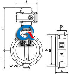 電動(dòng)調(diào)節(jié)蝶閥 (法蘭式) 
